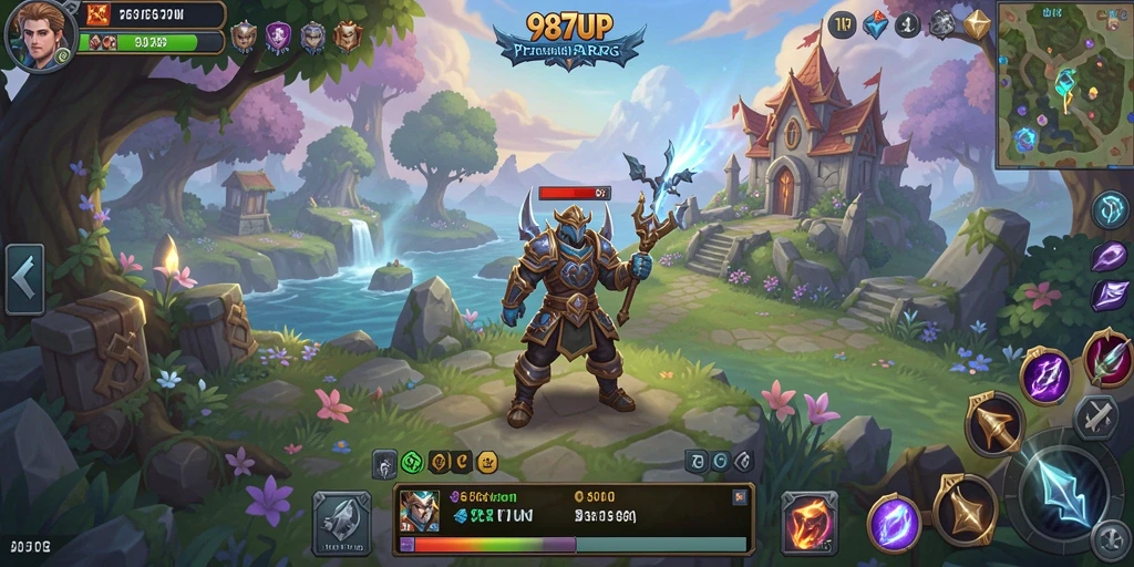 Tampilan gameplay menegangkan dalam dunia ARPG yang menakjubkan.