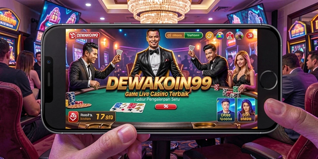 Gameplay Live Casino DEWAKOIN99 yang mendebarkan dan interaktif.