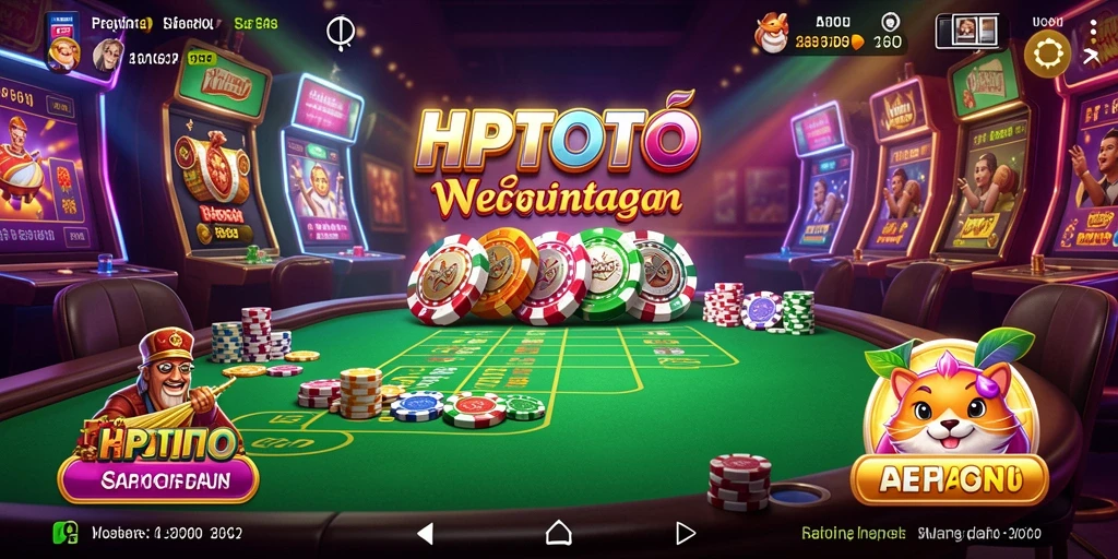 Screenshot gameplay HPTOTO menampilkan pengalaman kasino yang mendebarkan.