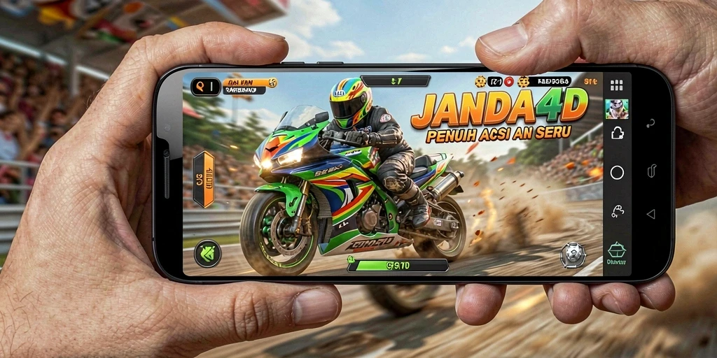 Tampilan gameplay seru dan penuh aksi di JANDA4D.
