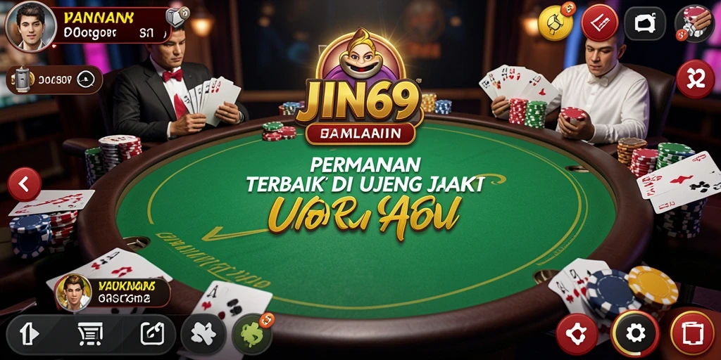 Gameplay Poker yang seru dan menantang di JIN69.