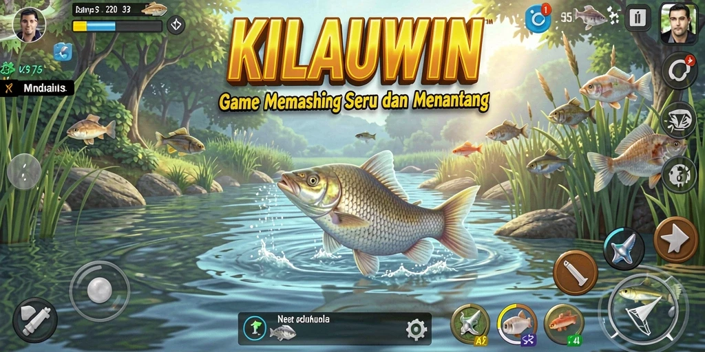 Tangkapan ikonik di KILAUWIN, nikmati momen memancing yang mendebarkan.