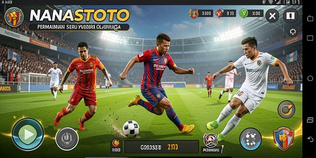 Tampilan menarik dari gameplay NANASTOTO yang mendebarkan.