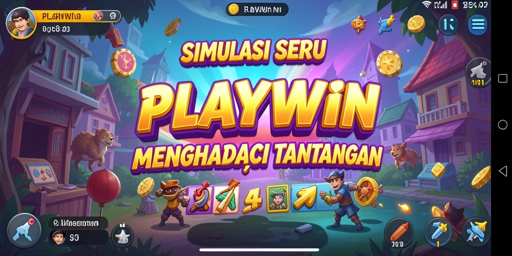 Tampilan menarik dari gameplay <strong>PLAYWIN</strong> yang penuh tantangan.