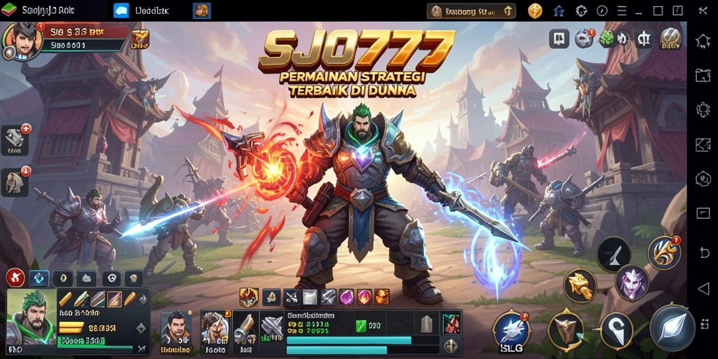 Menampilkan pengalaman gameplay yang mendebarkan dalam SJO777.