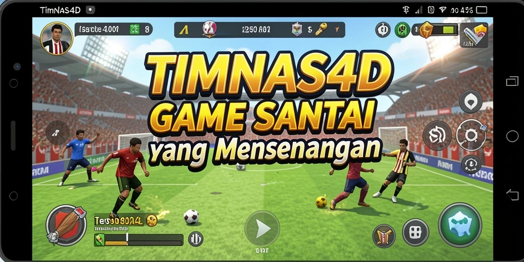 Screenshot menampilkan gameplay santai yang menarik dari TIMNAS4D.