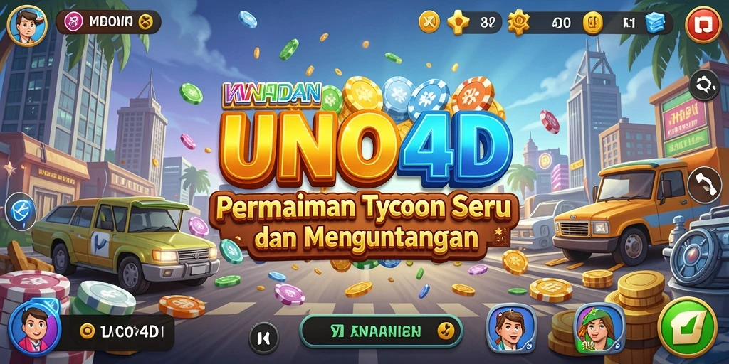 Tampilan gameplay UNO4D yang menarik dan interaktif.